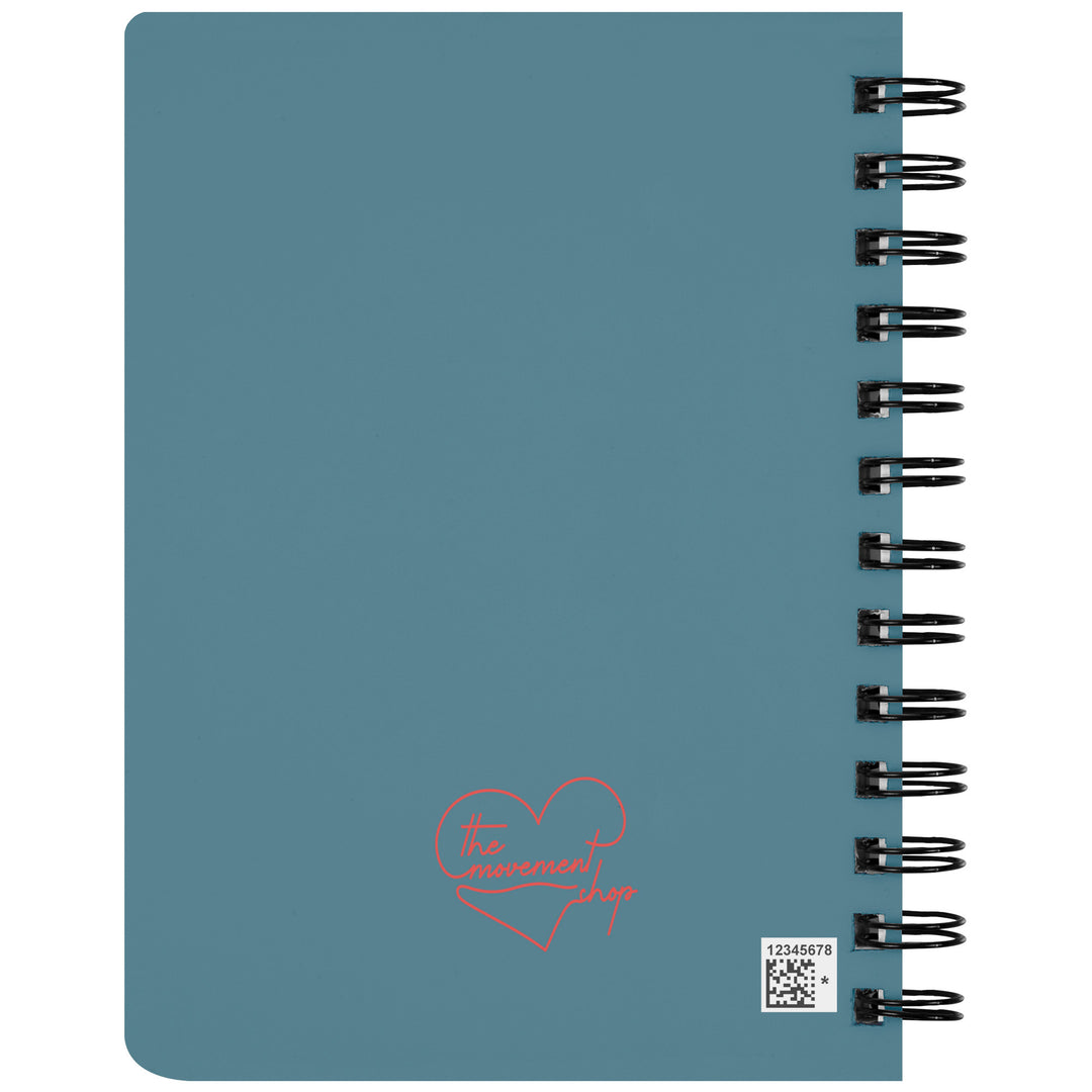 Feet In Straps Spiral Bound Notebook