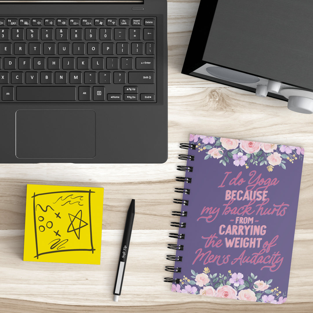 Men's Audacity (Yoga) Spiralbound Notebook