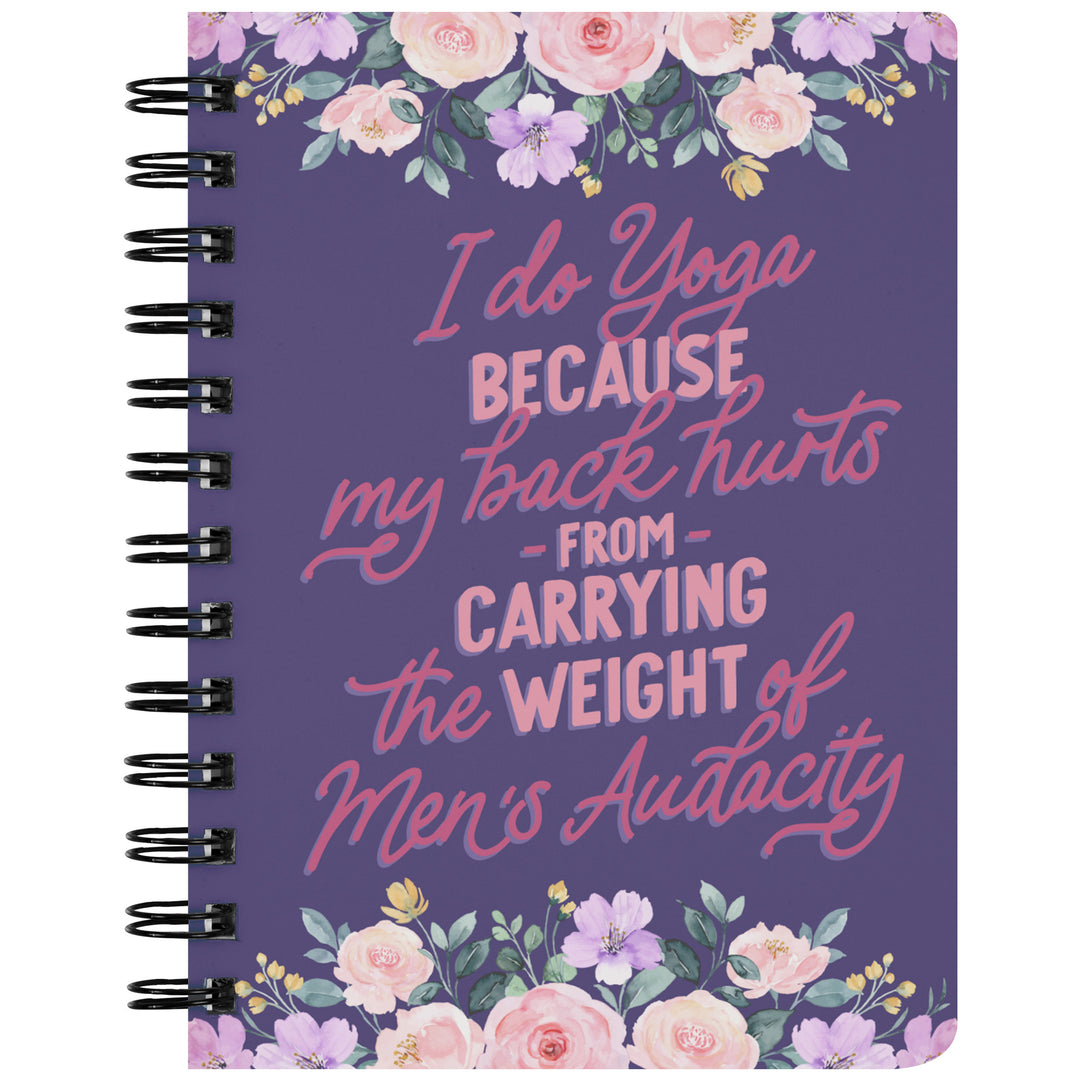 Men's Audacity (Yoga) Spiralbound Notebook