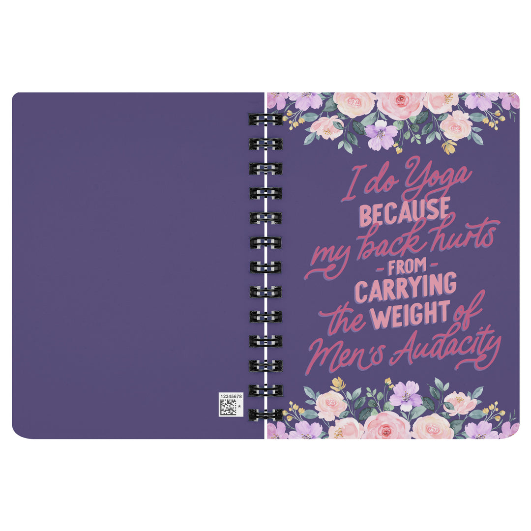 Men's Audacity (Yoga) Spiralbound Notebook