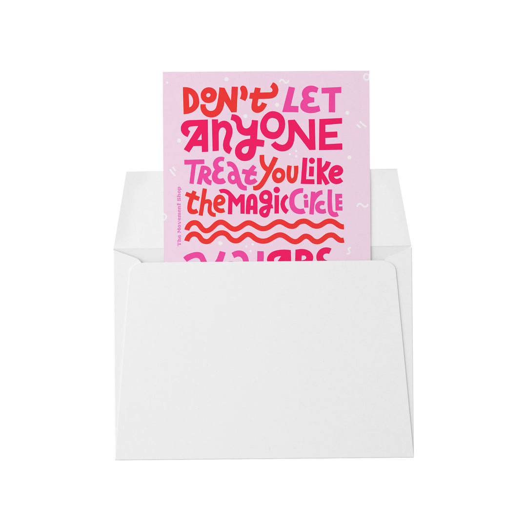 Treat You Like Magic Circle (Pink)