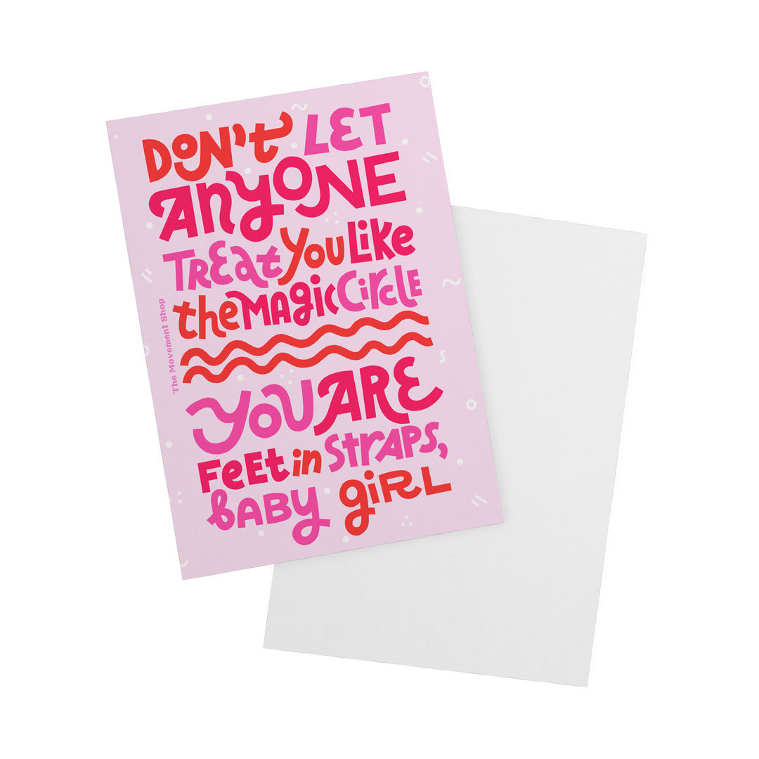 Treat You Like Magic Circle (Pink)