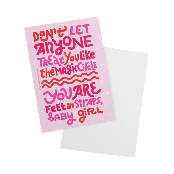 Treat You Like Magic Circle (Pink)