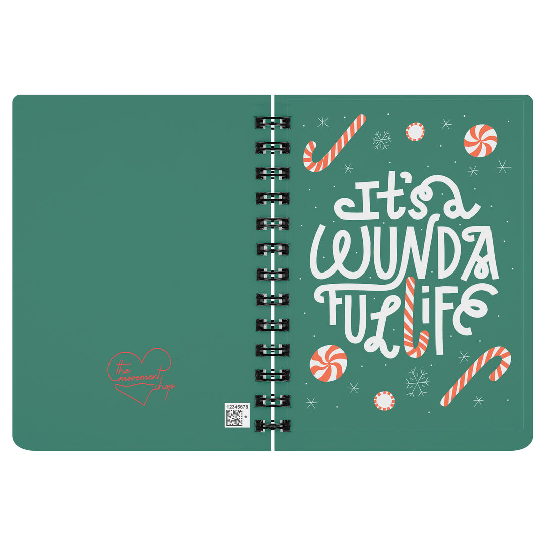 Wundaful Life Spiral Bound Notebook