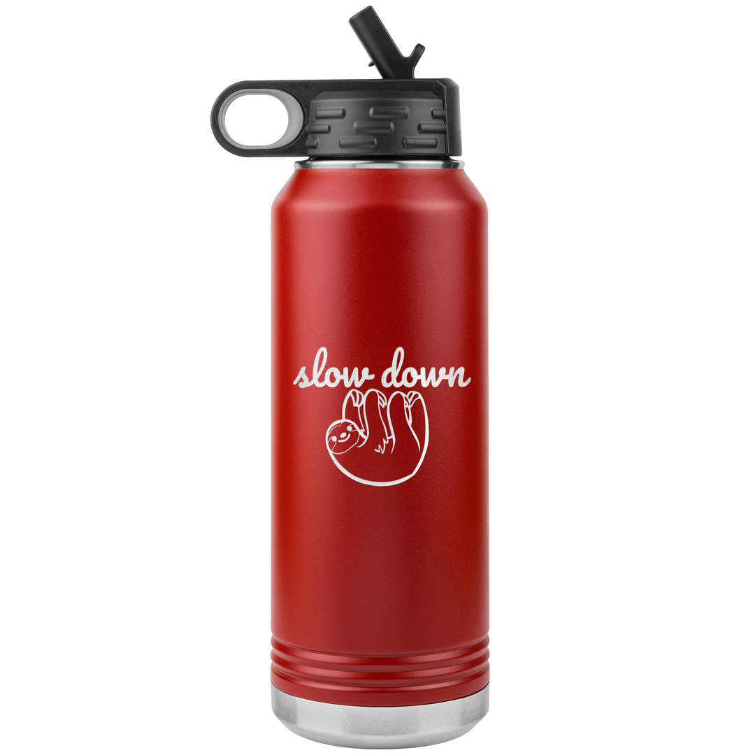 Slow Down Water Bottle