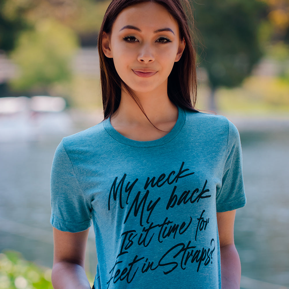 Time For Feet In Straps?