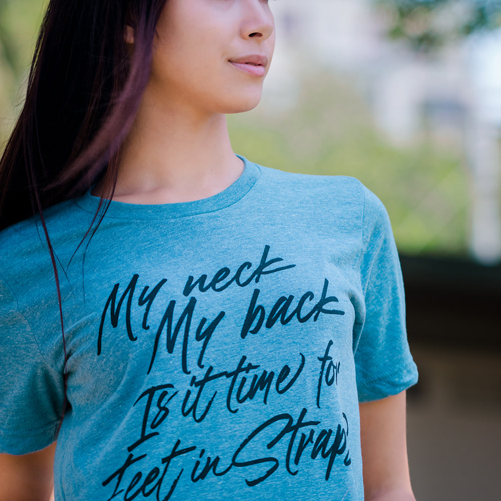 Time For Feet In Straps?