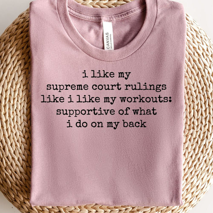 Supreme Court Workout T-Shirt