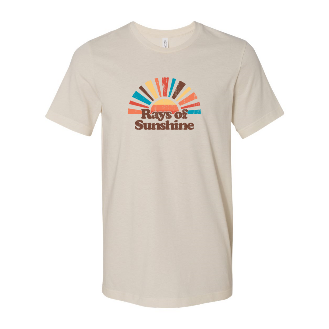 Rays Of Sunshine Soft Cream Unisex T