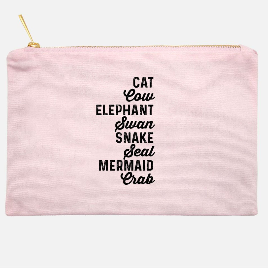 Pilates Animals Cometic Bag