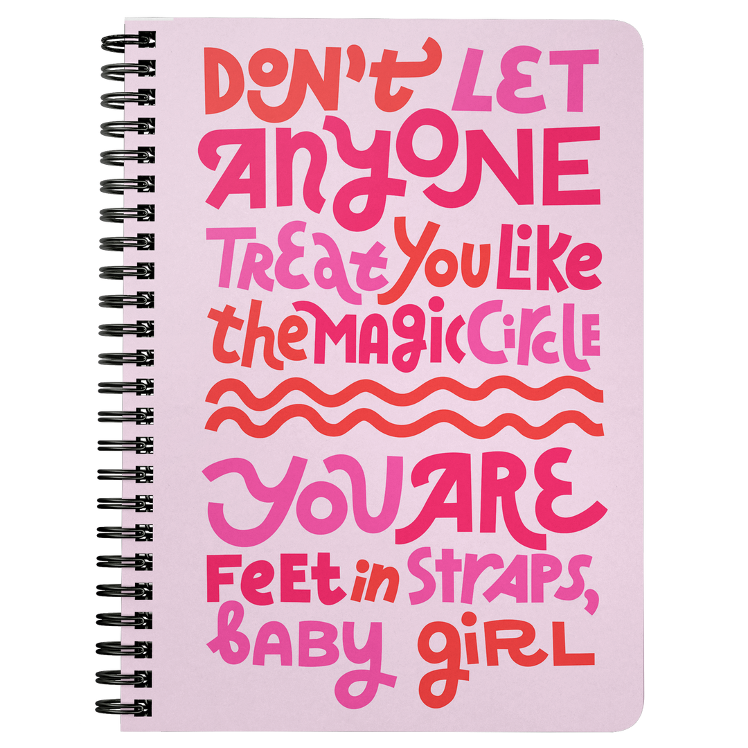 Magic Circle Spiralbound Notebook