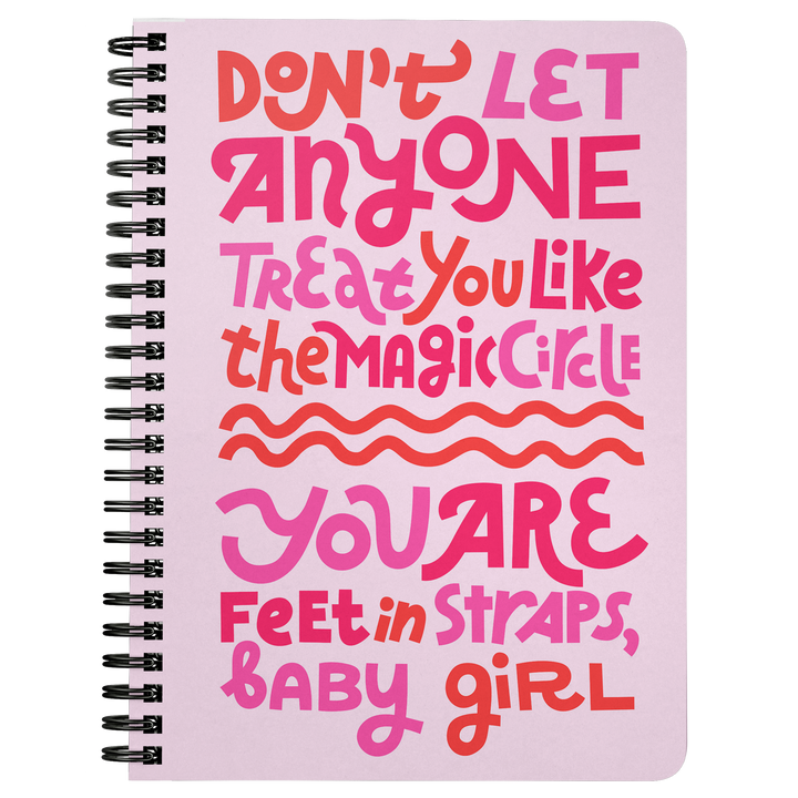 Magic Circle Spiralbound Notebook