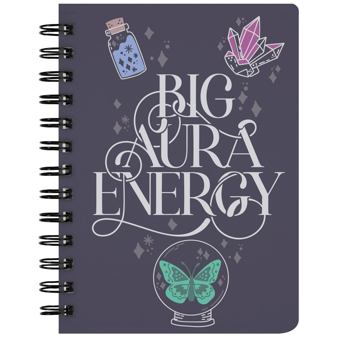 Big Aura Spiralbound Notebook
