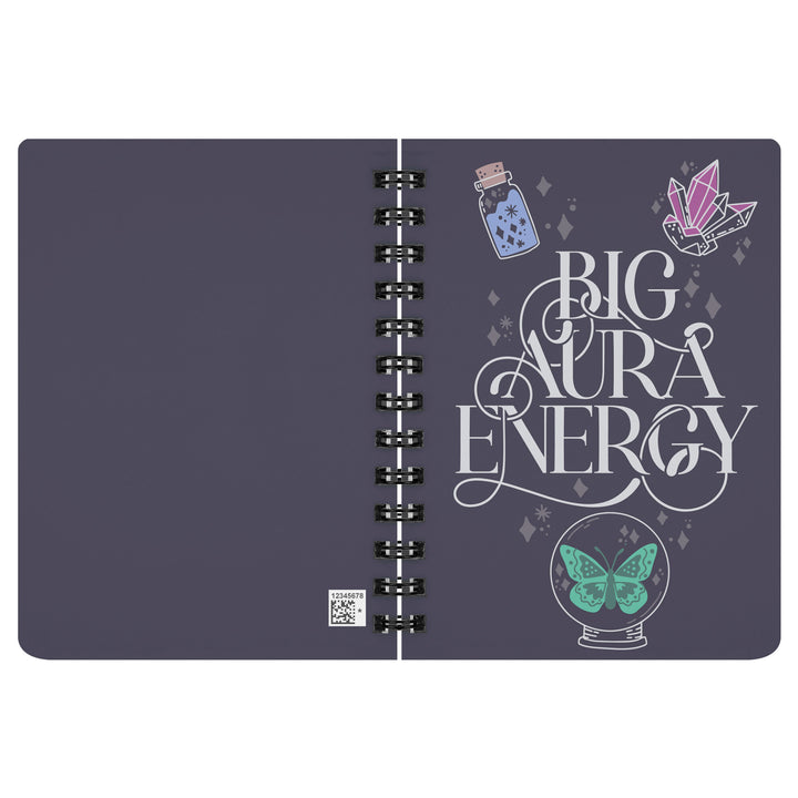 Big Aura Spiralbound Notebook