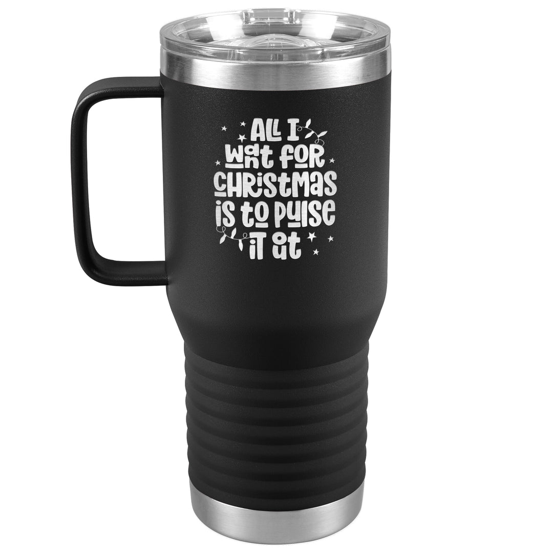 Christmas Pulse 20oz Travel Tumbler