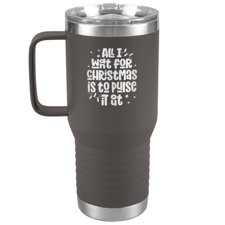 Christmas Pulse 20oz Travel Tumbler