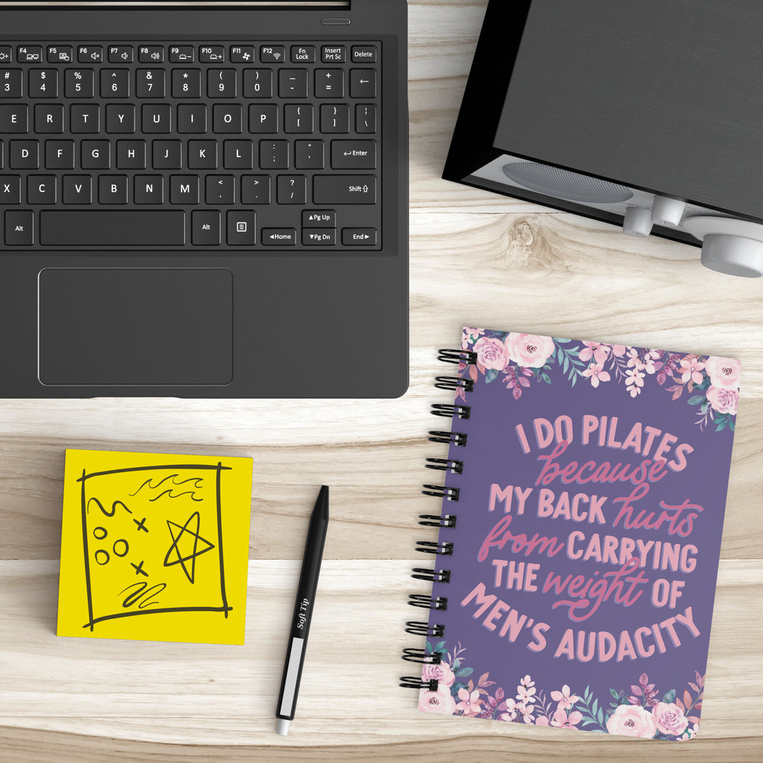 Men's Audacity (Pilates) Spiralbound Notebook