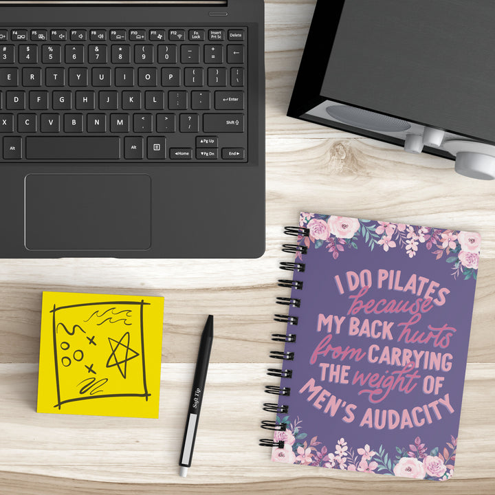 Men's Audacity (Pilates) Spiralbound Notebook