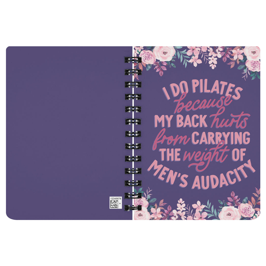 Men's Audacity (Pilates) Spiralbound Notebook