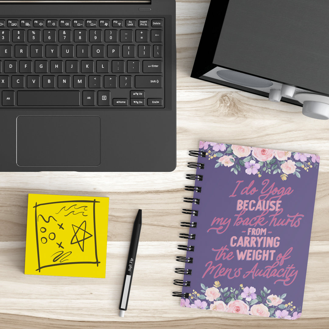 Men's Audacity (Yoga) Spiralbound Notebook