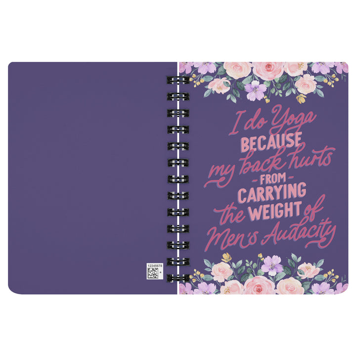 Men's Audacity (Yoga) Spiralbound Notebook