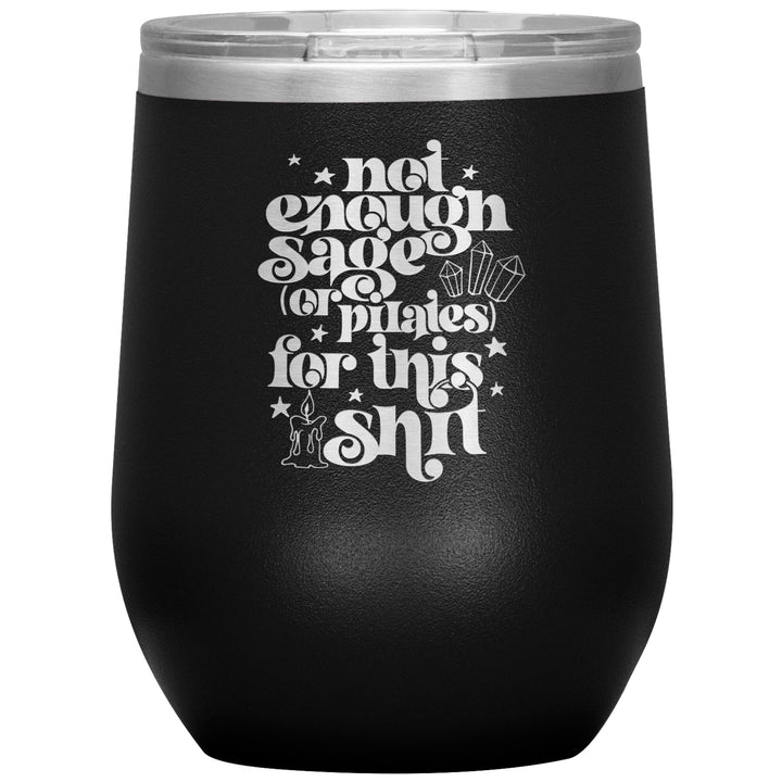 Sage + Pilates  Wine Insulated Tumbler