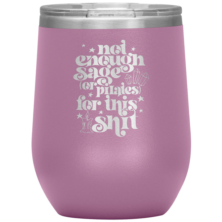Sage + Pilates  Wine Insulated Tumbler