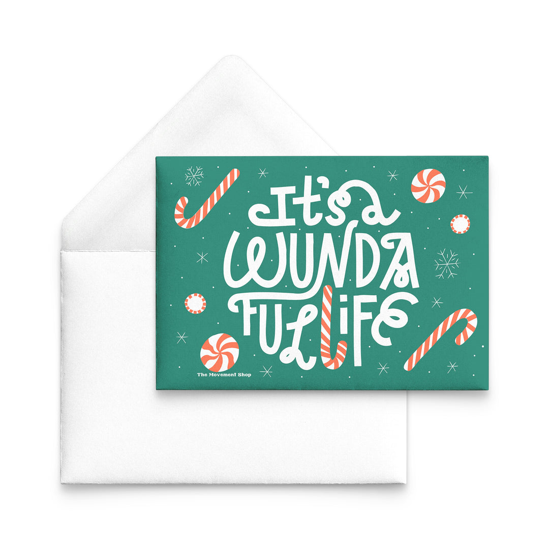 Wunda-ful Life Flat Notecard