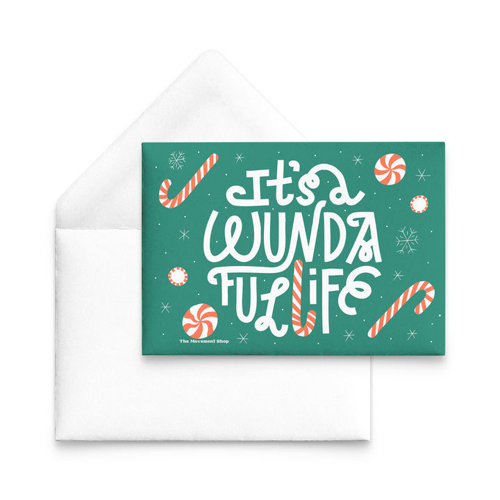 Wunda-ful Life Flat Notecard
