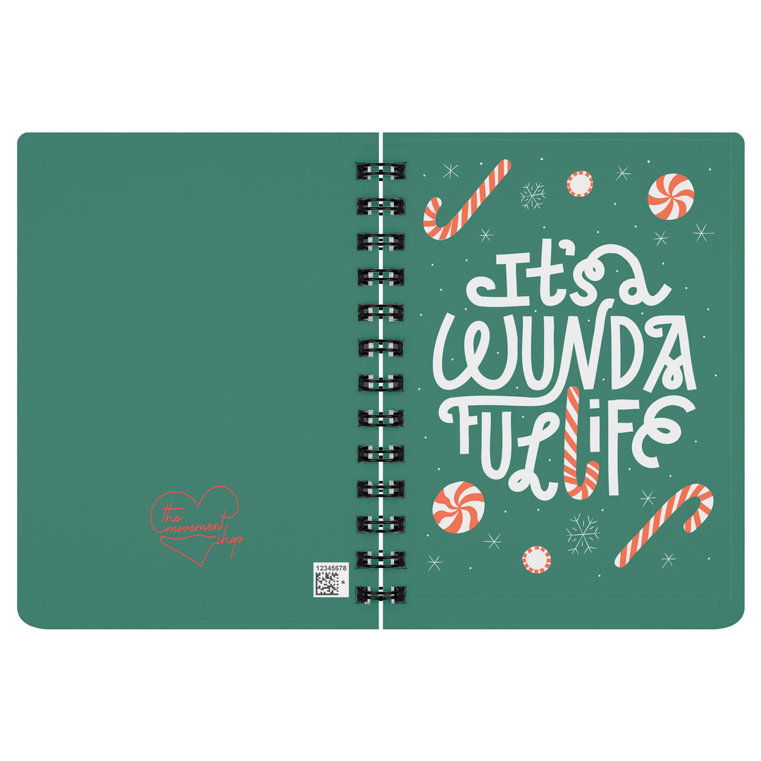 Wundaful Life Spiral Bound Notebook