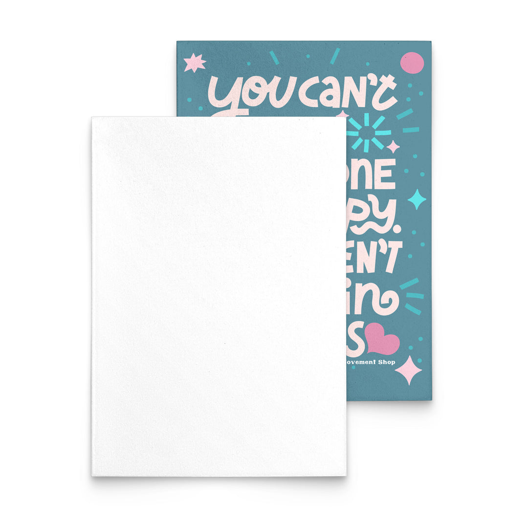 You Aren't Feet In Straps (Green) Flat Notecard