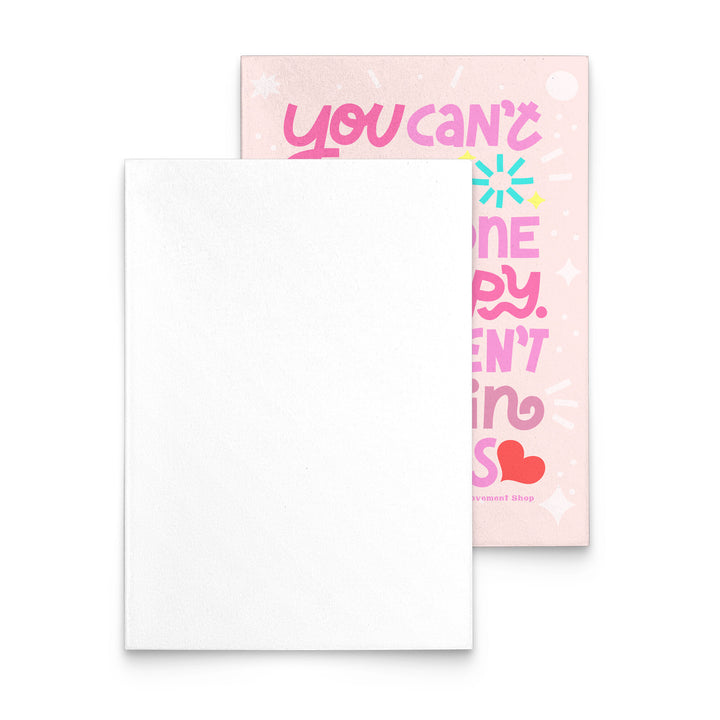 You Aren't Feet In Straps (Pink) Flat Notecard