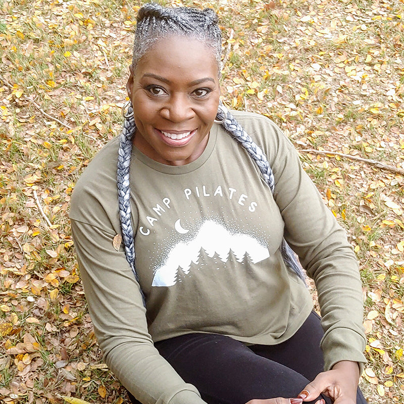 Camp Pilates Long Sleeve Crop