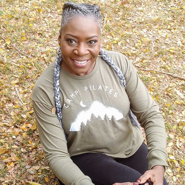 Camp Pilates Long Sleeve Crop