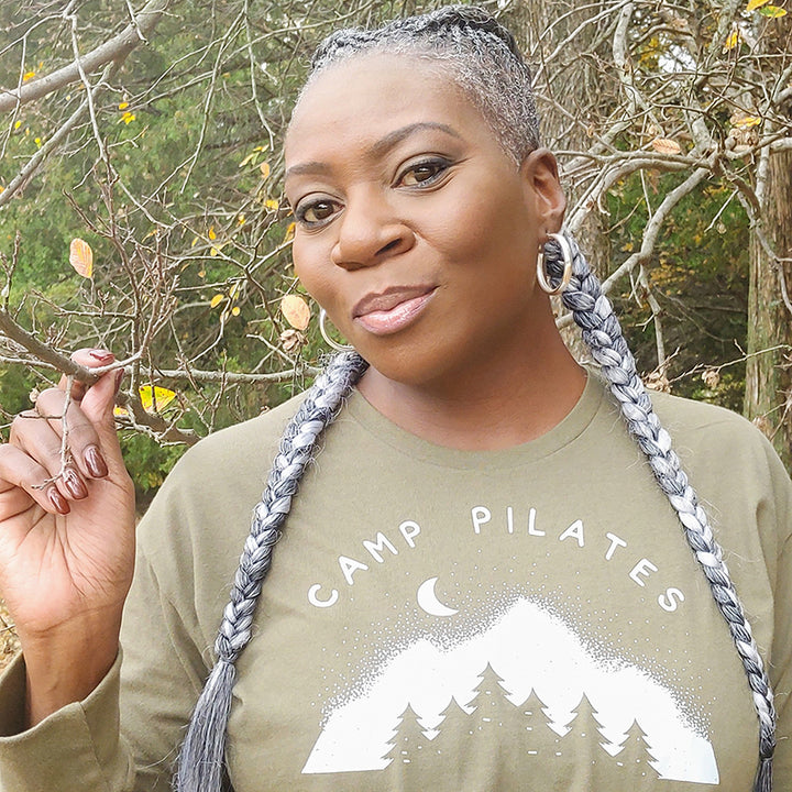 Camp Pilates Long Sleeve Crop