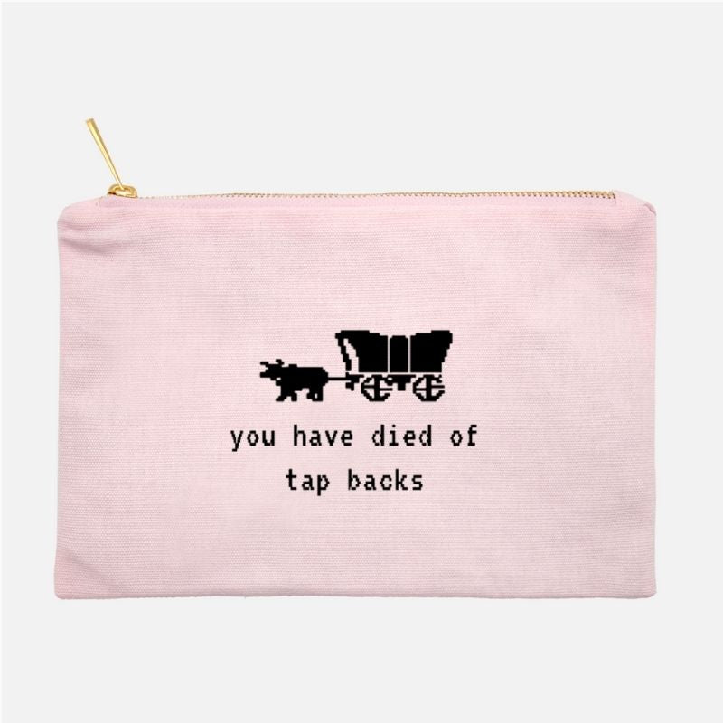 Tap Backs Oregon Trail Cosmetic Bag