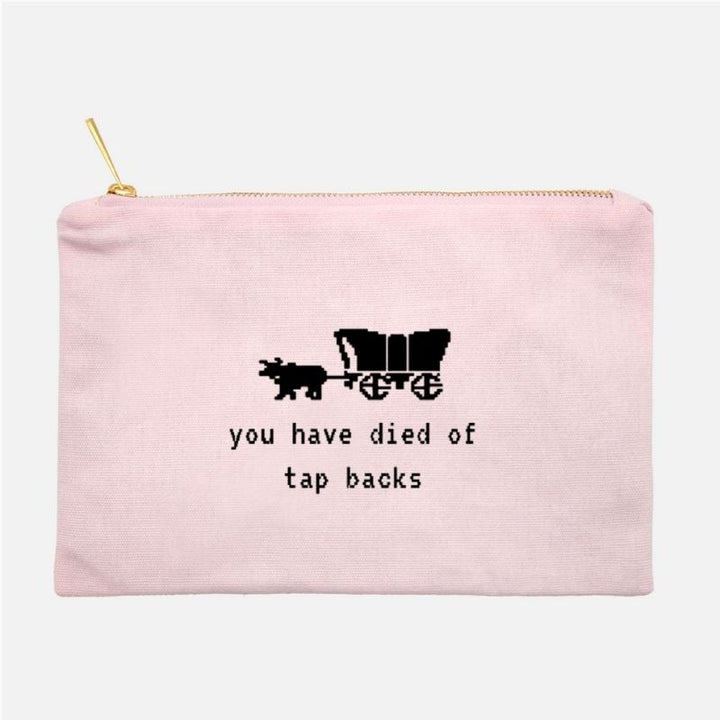 Tap Backs Oregon Trail Cosmetic Bag