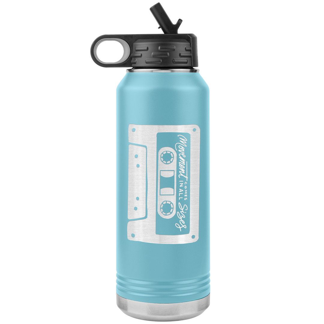 All Sizes (Mix Tape) Water Bottle