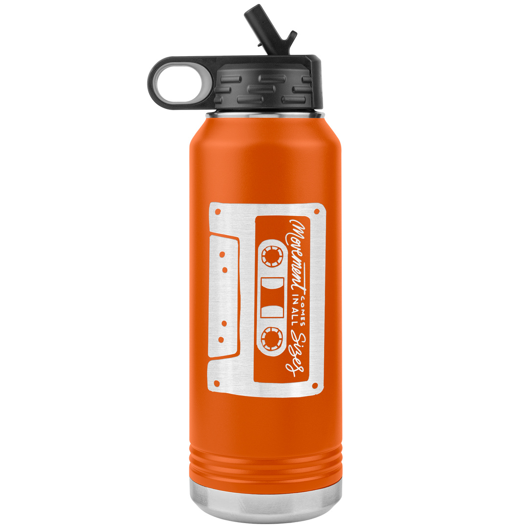All Sizes (Mix Tape) Water Bottle