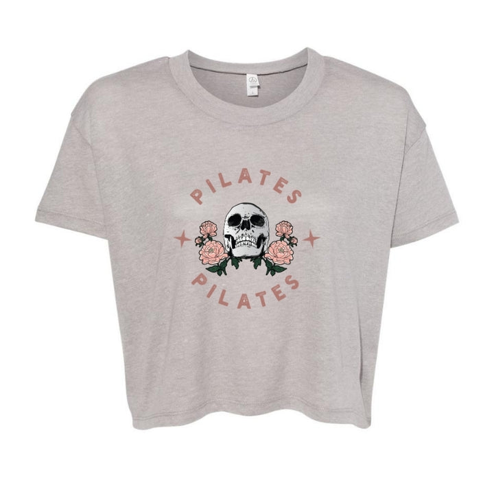 Pilates Skull Crop