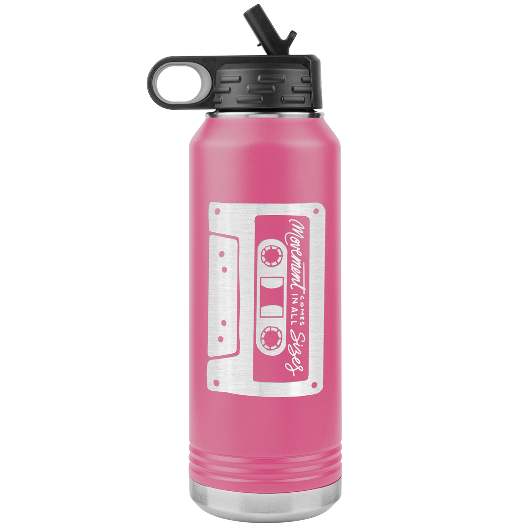 All Sizes (Mix Tape) Water Bottle