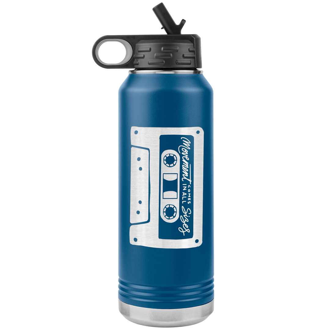 All Sizes (Mix Tape) Water Bottle