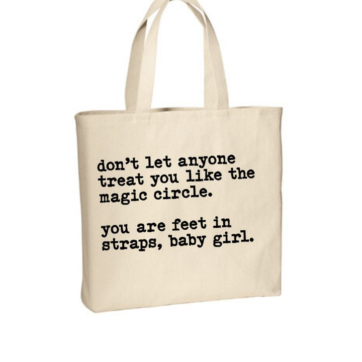 You are Feet In Straps, Pilates Tote, Workout Bags, Fitness Gifts, Reusable Grocery Bag, Pilates Gifts, Pilates Accessories, Funny Bags - The Movement Shop