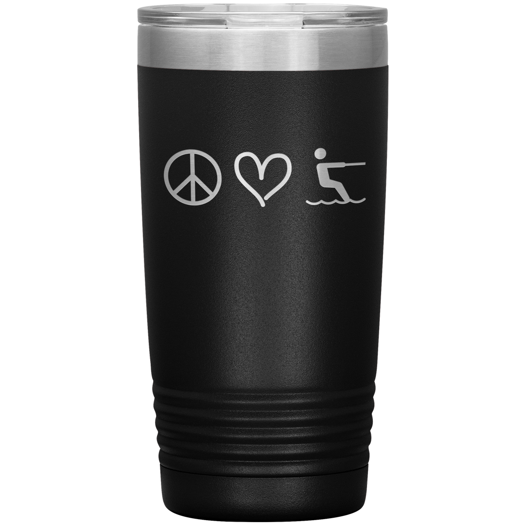 Peace Love Barre Travel Mug