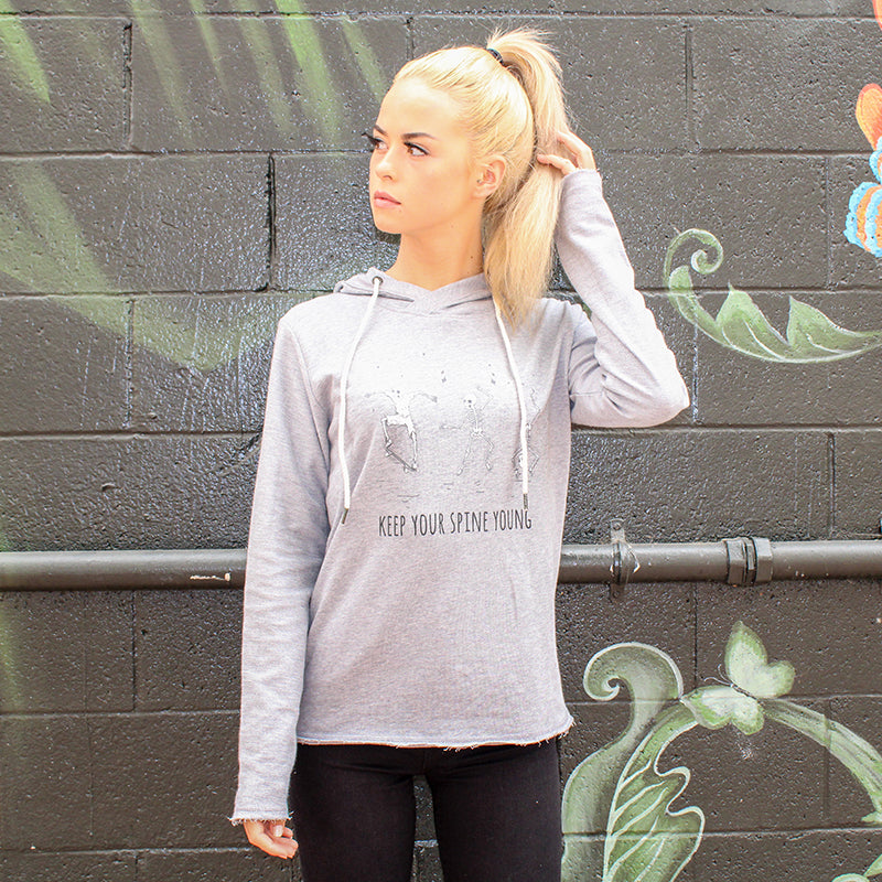 Spine Young Unisex Lightweight Terry Hoodie