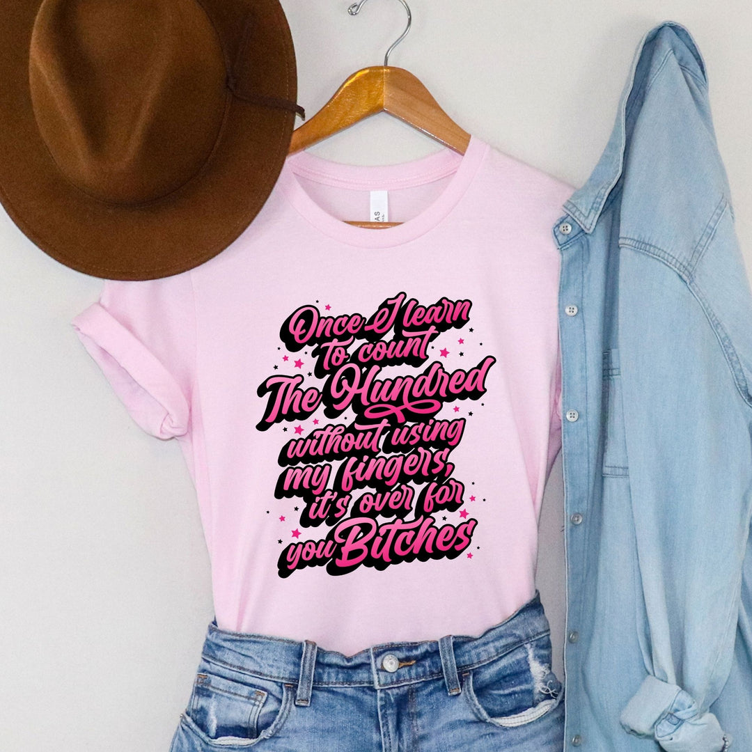 Learn To Count The 100 T-Shirt