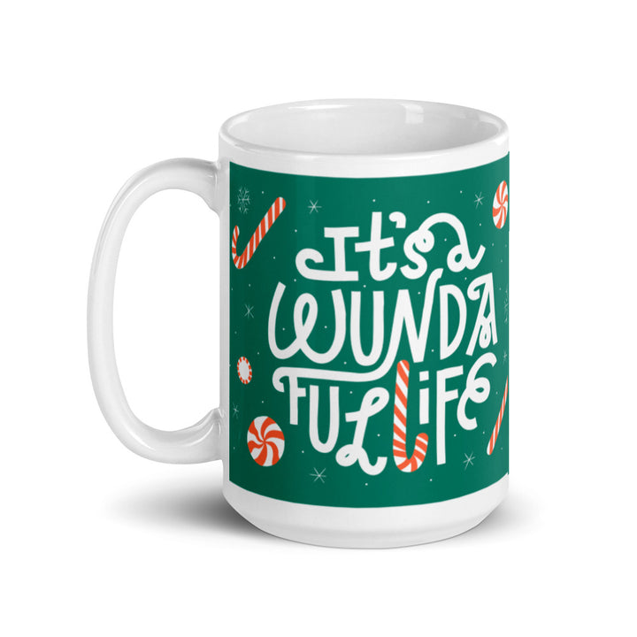 Wunda-ful Life Green Mug