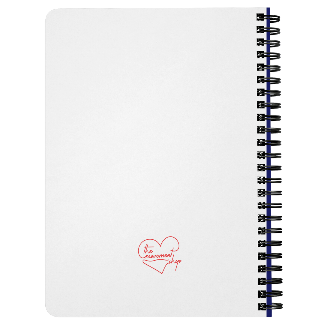 Relax Your Shoulders Spirlbound Notebook