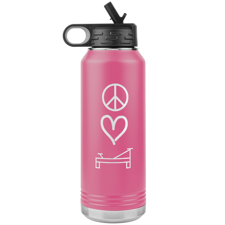 Peace Love Pilates Water bottle