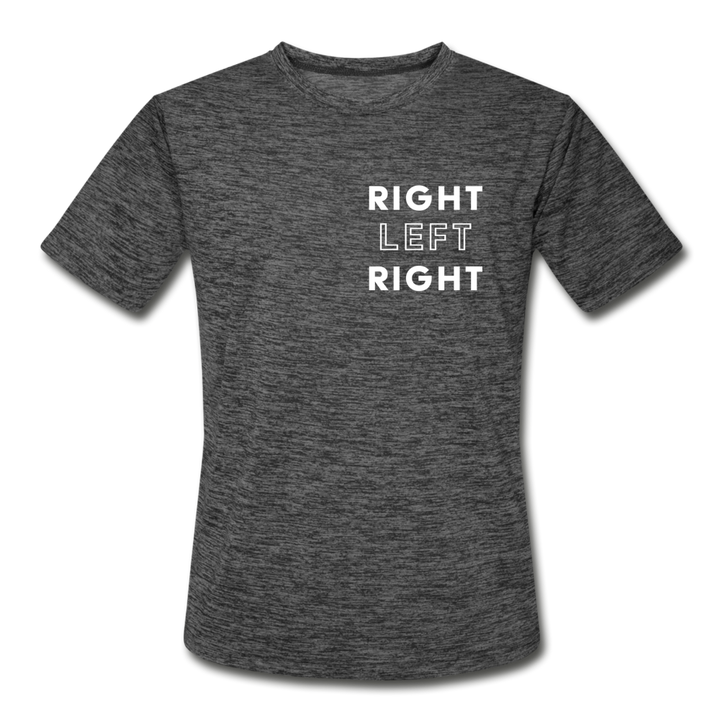 Right Left Right - dark heather gray